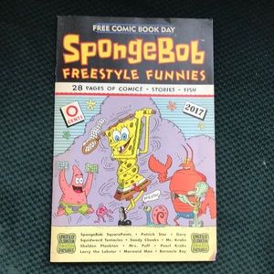 SpongeBob comic book “Freestyle Funnies” 2017